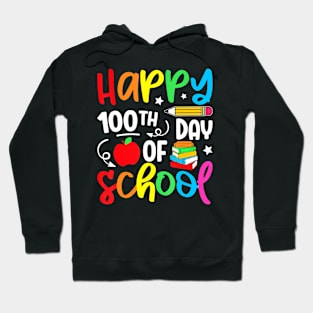 100th Day Of School Teacher Kids Boys Girls 100 Days Hoodie